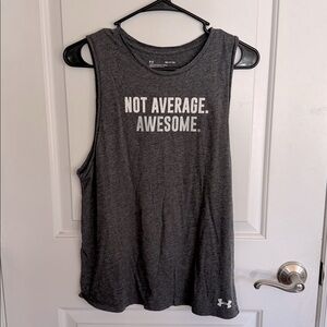 UNDER ARMOUR Heat Gear Sleeveless t-Shirt tank top workout shirt Sz S